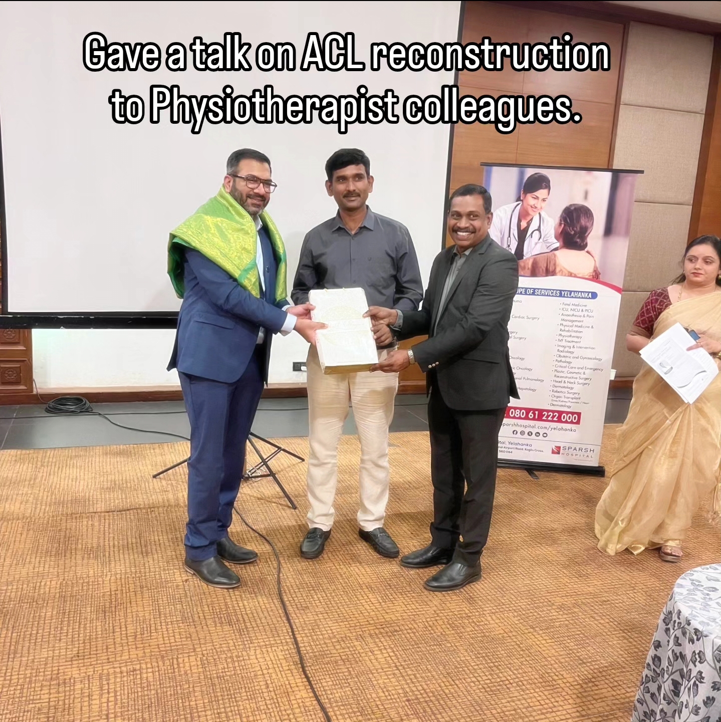 Dr. Chetan M. Dojode felicitation ceremony — Orthopaedic Surgeon Bengaluru